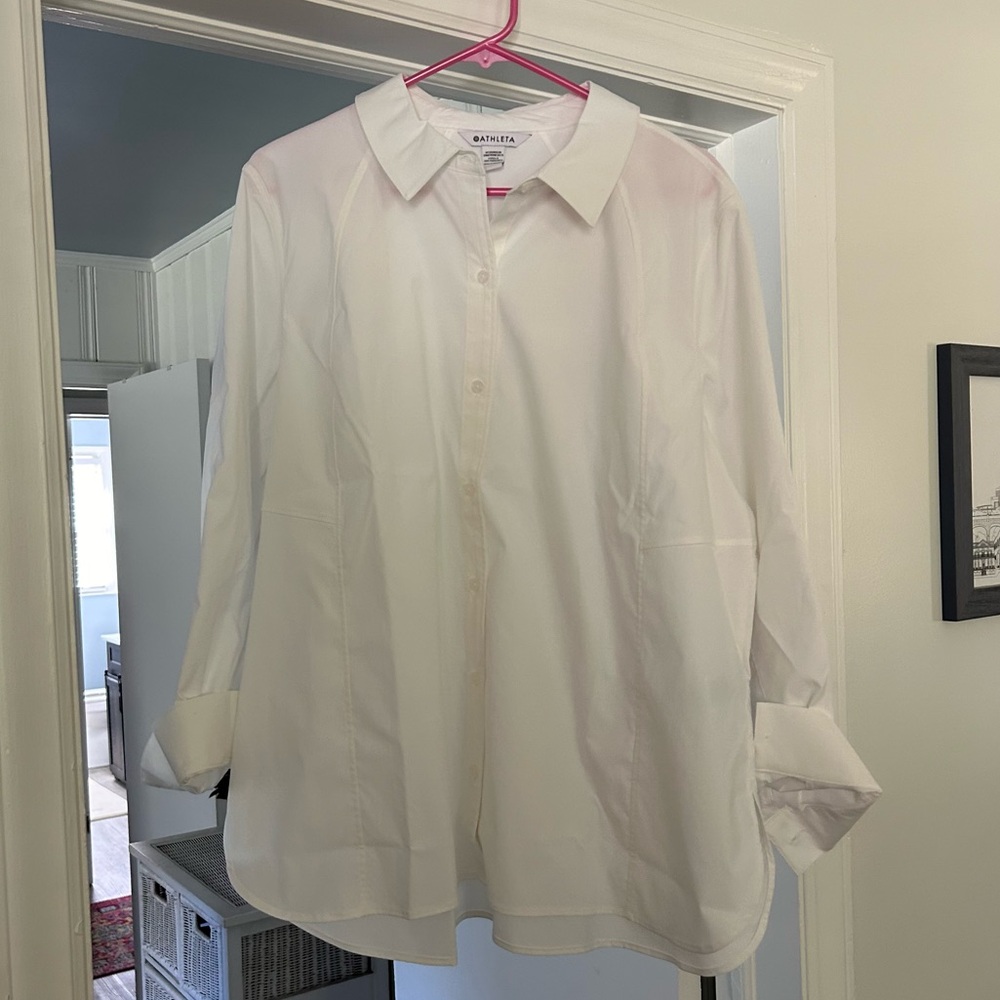 NWT Athleta A Frame Blouse sz 1x
